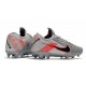 Nike Tiempo Legend VIII Elite FG Crampons Gris Noir Rose