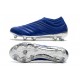 Chaussures Foot adidas Copa 20+ FG Bleu Royal Argent