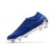 Chaussures Foot adidas Copa 20+ FG Bleu Royal Argent