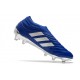 Chaussures Foot adidas Copa 20+ FG Bleu Royal Argent