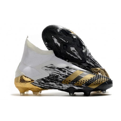 Nouvelles adidas Predator Mutator 20+ FG - Blanc Or Noir