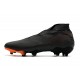 adidas Chaussures de Foot Nemeziz 19+ FG Noir Signal Orange