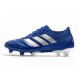 adidas Copa 20.1 FG Crampons de Football - Bleu Royal Argent