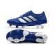 adidas Copa 20.1 FG Crampons de Football - Bleu Royal Argent