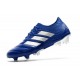 adidas Copa 20.1 FG Crampons de Football - Bleu Royal Argent