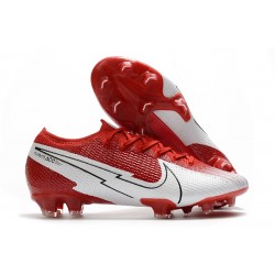 Nike Mercurial Vapor 13 Elite FG ACC - Rouge Blanc