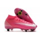 Nike Mercurial Superfly 7 Elite SG Anti Clog x Mbappe Rose Blanc Noir