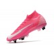 Nike Mercurial Superfly 7 Elite SG Anti Clog x Mbappe Rose Blanc Noir