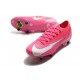 Nike Mercurial Vapor 13 Elite SG-PRO Anti Clog Mbappe Rose Blanc Noir