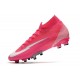 Nike Mercurial Superfly 7 Elite Pro AG x Mbappe Rose Blanc Noir