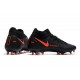 Nike Performance PHANTOM GT ELITE DF FG -Noir Rouge Chili Gris fumee