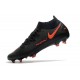 Nike Performance PHANTOM GT ELITE DF FG -Noir Rouge Chili Gris fumee