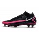 Nike Performance PHANTOM GT ELITE DF FG -Noir Argent Rose