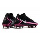 Nike Performance PHANTOM GT ELITE DF FG -Noir Argent Rose