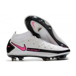 Nike Performance PHANTOM GT ELITE DF FG - Blanc Rose Noir