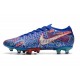 Nike Mercurial Vapor 13 Elite Pro-AG Sancho Bleu Blanc Vert Noir
