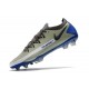 Chaussure Nouvel Nike Phantom GT Elite FG Gris Noir Bleu