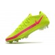 Chaussure Nouvel Nike Phantom GT Elite FG Vert Rose