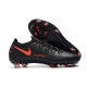 Chaussure Nouvel Nike Phantom GT Elite FG Noir Rouge Chili Gris Fumee