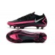 Chaussure Nouvel Nike Phantom GT Elite FG Noir Argent Rose