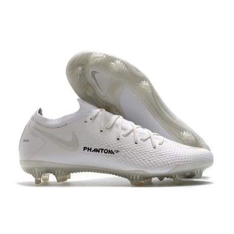 Chaussure Nouvel Nike Phantom GT Elite FG Blanc