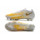 Chaussure Nouvel Nike Phantom GT Elite FG Blanc Or