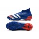 adidas Predator Mutator 20.1 FG Crampon Homme - Bleu Roi Blanc Rouge