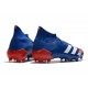 adidas Predator Mutator 20.1 FG Crampon Homme - Bleu Roi Blanc Rouge
