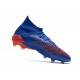 adidas Predator Mutator 20.1 FG Crampon Homme - Bleu Roi Blanc Rouge