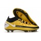 Nike Performance PHANTOM GT ELITE DF FG - Jaune Noir Blanc