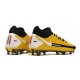 Nike Performance PHANTOM GT ELITE DF FG - Jaune Noir Blanc
