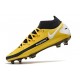 Nike Performance PHANTOM GT ELITE DF FG - Jaune Noir Blanc