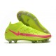 Nike Phantom GT Elite DF FG Crampon Vert Rose
