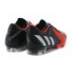 Nouvelle Adidas Pas Cher Chaussures Predator Instinct FG Noir Blanc Rouge