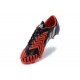 Nouvelle Adidas Pas Cher Chaussures Predator Instinct FG Noir Blanc Rouge