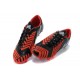 Nouvelle Adidas Pas Cher Chaussures Predator Instinct FG Noir Blanc Rouge