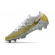 Chaussure Nouvel Nike Phantom GT Elite FG Or Noir