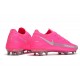 Chaussure Nouvel Nike Phantom GT Elite FG Rose Noir