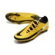 Nike Crampons Football Phantom GT Elite FG Jaune Noir Blanc