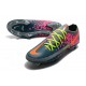 Nike Crampons Football Phantom GT Elite FG Gris Bleu Rose