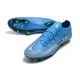 Nike Crampons Football Phantom GT Elite FG Bleu Argent