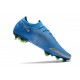 Nike Crampons Football Phantom GT Elite FG Bleu Argent