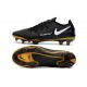 Nike Crampons Football Phantom GT Elite Tech Craft FG Noir Or