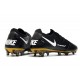 Nike Crampons Football Phantom GT Elite Tech Craft FG Noir Or