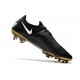 Nike Crampons Football Phantom GT Elite Tech Craft FG Noir Or