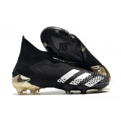 Nouvelles adidas Predator Mutator 20+ FG - Noir Blanc Or Metallique