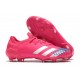 Neuf adidas Predator Mutator 20.1 Low FG Rose Blanc
