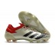 Neuf adidas Predator Mutator 20.1 Low FG Beige Noir Rouge