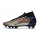 Crampon Nike Mercurial Superfly VII Elite FG Argent Bleu Rouge