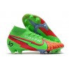 Crampon Nike Mercurial Superfly VII Elite FG Vert Rouge